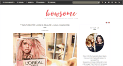 Desktop Screenshot of bowsome.com